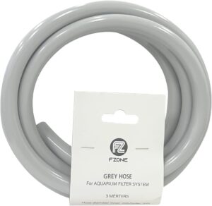 FZONE Aquarium Tubing 3M Class Grey...
