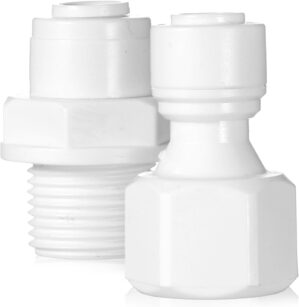 2 PCS Water Filter Quick Connector,...