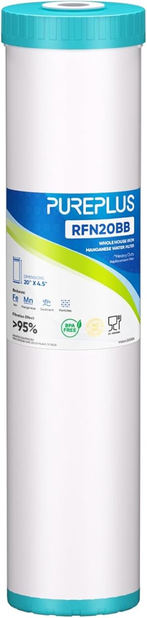 PUREPLUS 5 Micron 20″ x 4.5&#...