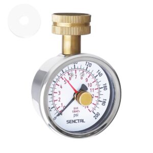 SENCTRL 0-200 Psi Water Pressure Ga...
