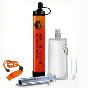 High-Capacity Survival Water Filter...