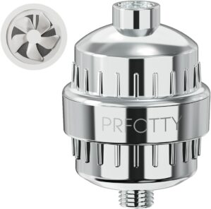 25-Stage Shower Filter prevents sca...