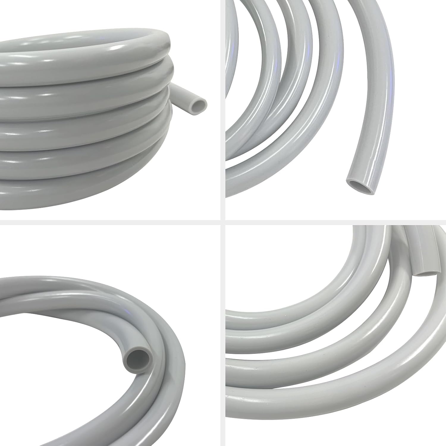 FZONE Aquarium Tubing 3M Class Grey for Aquatic Filter System Tubing 12/16mm - Image 3