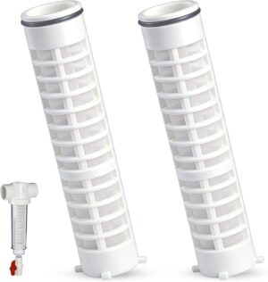 2 Pack 1-1/2″ 140 Mesh Spin-d...