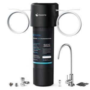 NOVETE Under Sink Water Filter, 3-Y...