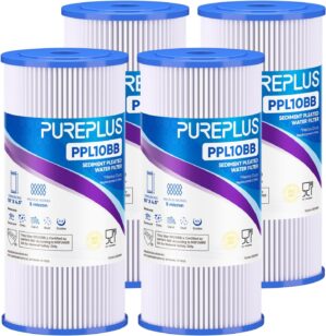 PUREPLUS 5 Micron 10″ x 4.5&#...