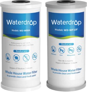 Waterdrop Whole House Water Filter,...