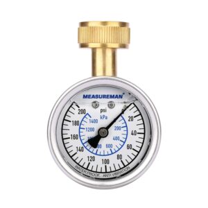 MEASUREMAN 2-1/2″ Glycerin Fi...