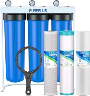 PUREPLUS 20-Inch 3-Stage Whole Hous...
