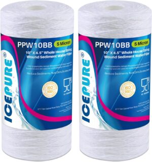 ICEPURE 5 Micron 10”*4.5” W...