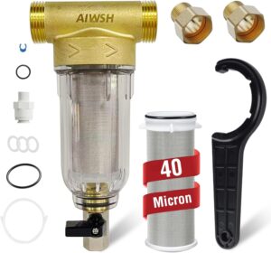 40 Micron Spin Down Sediment Filter...