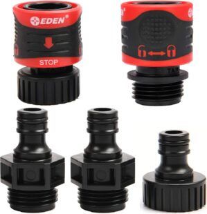Eden 95210 Premium Garden Hose Quic...