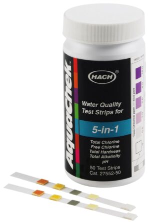 Hach 5 in 1 Water Quality Test Stri...