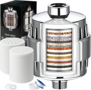 Shower Filter, 20 Stage Shower Head...