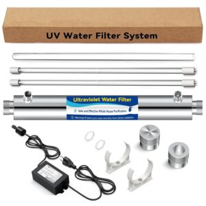 UV Water Filter Whole House, 3/4...