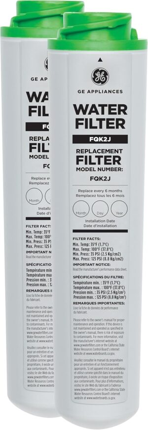 GE Under Sink Water Filter Replacem...