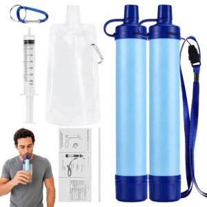 Emergency Water Filter Straw 1500 G...
