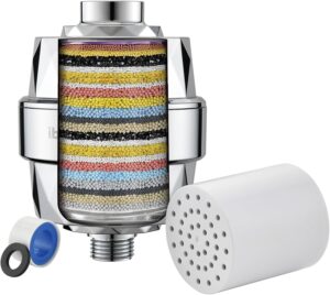 Ibergrif 20-Stage Shower Filter wit...