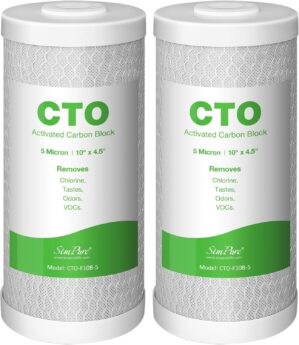 SimPure Whole House Water Filter Ca...