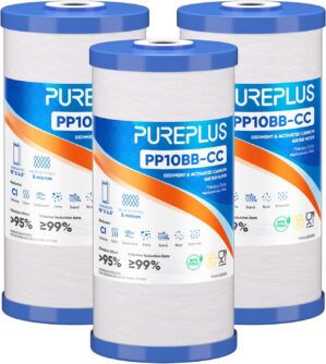 PUREPLUS 5 Micron 10″ x 4.5&#...