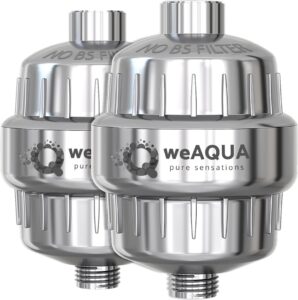 weAQUA Heavy Duty Shower Filter Fam...