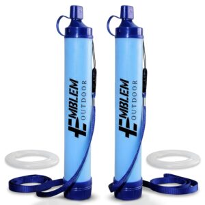 Portable Water Filter Straw, 2 Wate...