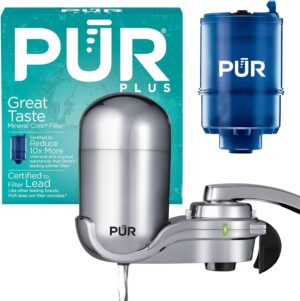 PUR Plus Vertical Faucet Mount Wate...