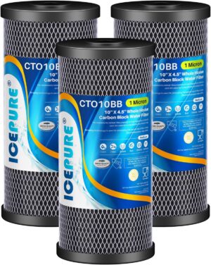 ICEPURE 10″X4.5″,1 Micr...