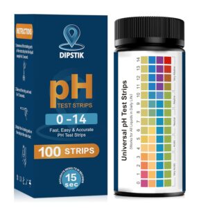 pH Test Strips (0-14) -Universal pH...