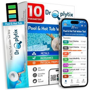10-in-1 Pool & Spa Water Test ...