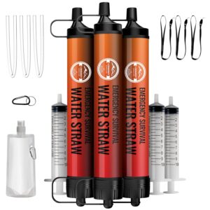 Emergency Water Filter Straw, Perso...