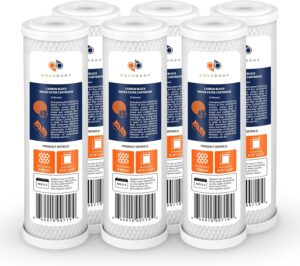 Aquaboon 5 Micron 10 x 2.5 Carbon B...