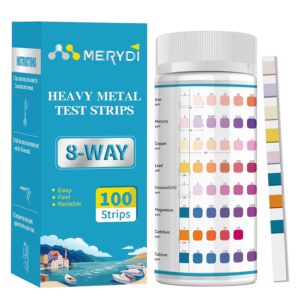 Heavy Metals Water Test Strips (8 T...