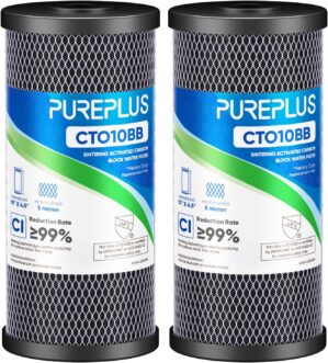 PUREPLUS 5 Micron 10″ x 4.5&#...