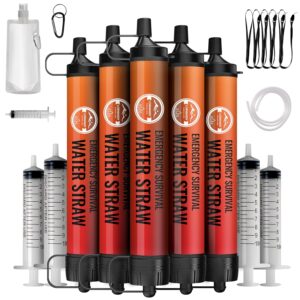 Straw Water Filter 5 Pack – Outdo...