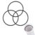 3.5″ OD Water Filter O-Ring for Reverse Osmosis Water Filter Housings, Replacement for ROES-50 Water Filter O-Ring Accessories (3 Pack)