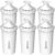 Max Strength Pro Water Filter Replacement for Brita® Pitchers & Dispensers, Classic OB03, Mavea® 107007, 35557 & More, NSF Certified Water Pitcher Filter, 1 Year Supply, Fits Brita & Mavea, 6 Count
