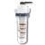 Whirlpool 10 x 2.5 Inch Whole House Water Filtration System WHKF-DWHV, 3/4″ Ports, Clear Housing, NSF Certified Water Filter WHKF-GD05 Included