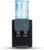 Premium Countertop Water Cooler Dispenser, Holds 3 or 5 Gallon Jug, Top Loading, Hot and Cold Water, Child Safety Lock, Compact Design Ideal For Homes, Kitchens, Offices, Dorms, Black