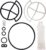Replace 7129716 Water Softener Seal Kit Fit For Kenmore, GE, Whirlpool, North Star, Ecowater, Ecopure, Morton Systems, Water Softener Gasket Parts, Seal Kit Replaces 7092163, 7134224, WS35X10005