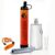 High-Capacity Survival Water Filter Straw Kit with Emergency Whistle, Lightweight Reusable Portable Water Straw for Camping, Hiking, Backpacking & Emergency Preparedness(1 Pack)