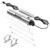 HQUA-TWS-121 120V 55W 12GPM 1“ MNPT Inlet/Outlet, Whole House Ultraviolet Water Purifier Filter, + 1 Extra UV Bulb, + 1 Extra Quartz Sleeve