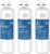 Refrigerator Water Filter Compatible with Everydrop® Filter 1, EDR1RXD1, W10295370A, WHR1RXD1, P8RFWB2L, W10295370, EDR1RXD1B, P4RFWB, Kenmore® 46-9081, 46-9930, 3Pack