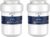 GLACIER FRESH Replacement for MWF Refrigerator Water Filters, SmartWater MWFP, MWFA, GWF, HDX FMG-1, WFC1201, RWF1060, 197D6321P006, Kenmore 9991, 2 Pack