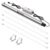 HQUA-OWS-12T 120V 40W 12GPM Whole House Ultraviolet Water Purifier Filter, + 2 Extra UV Bulbs,with Lamp Rated Life 365 Days Ballast