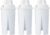 Amazon Basics Enhanced Replacement Water Filters for Water Pitchers, BPA-Free, WQA & NSF Certified, Compatible with Brita Water Pitchers & Drinking Water Filter Systems, 6 Month Filter Supply, 3-Pack