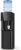 Manastin Water Dispenser with Hot & Cold Water, Top Loading Water Cooler for 3 or 5 Gallon Bottles with Child Safety Lock, Ideal for Kitchens, Offices,Matte Black