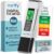 Varify 4-in-1 TDS Meter Digital Water Tester for Drinking Water | Accurate 0–9990 PPM EC & Temp Readings | Ideal for RO Systems, Aquariums, Pools – Built for Professionals, Easy for Anyone (2-Pack)