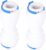 WR02X11330 Water Line Quick Connector 5/16“ x 5/16” For GE Refrigerator Water Line Tube Connector Replacement Part 963908 AP3414915 WR02X10471 WR2X11330 (2/Pack)