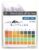 Plastic pH Test Strips, Universal Application (pH 0-14), 100 Strips | for Saliva, Soap, Urine, Food, Liquids, Water with Soil Testing, Lab Monitoring, etc.